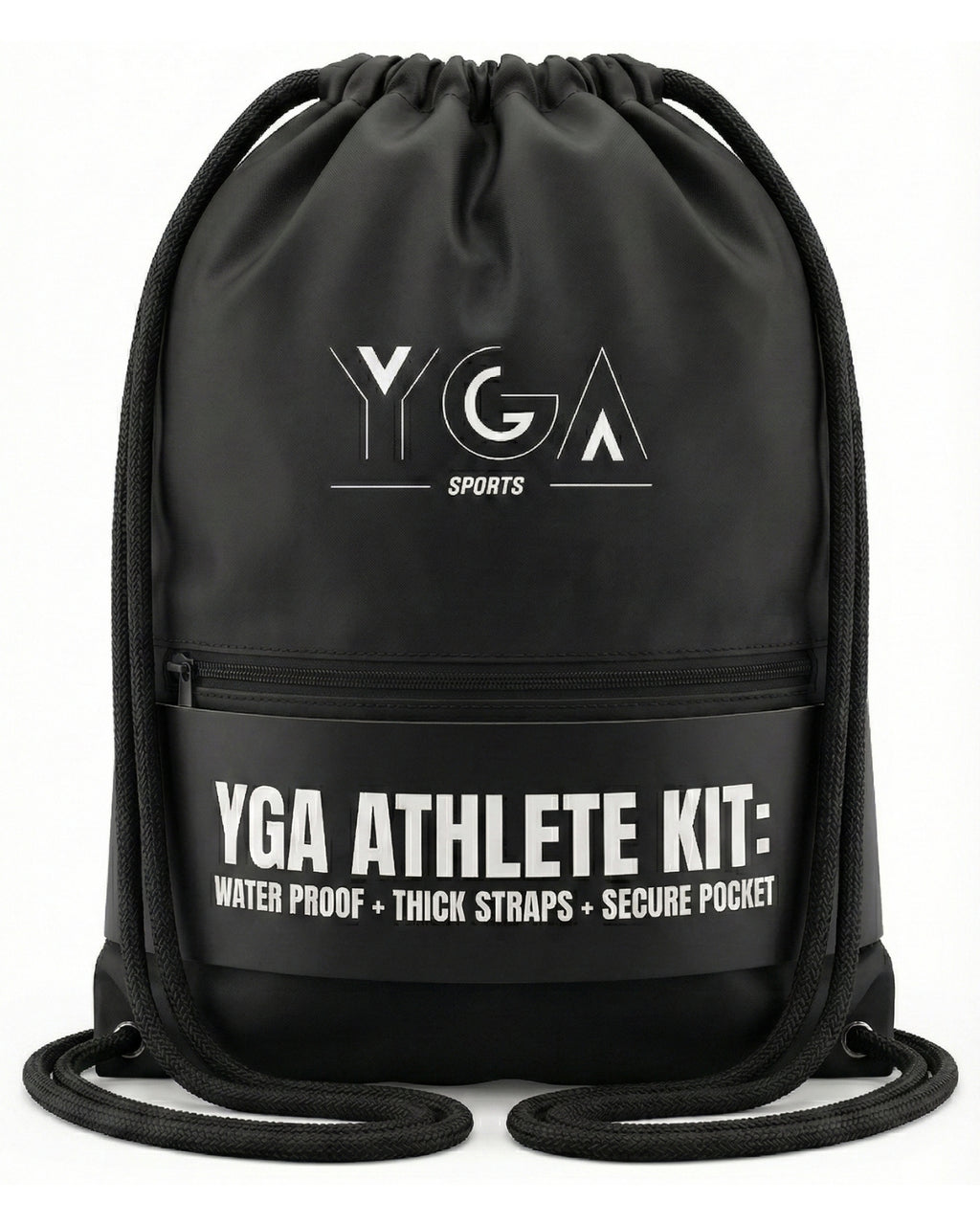 YGA Pro Sports Gear: Drawstring Bag, Arm Sleeves, and Wristbands