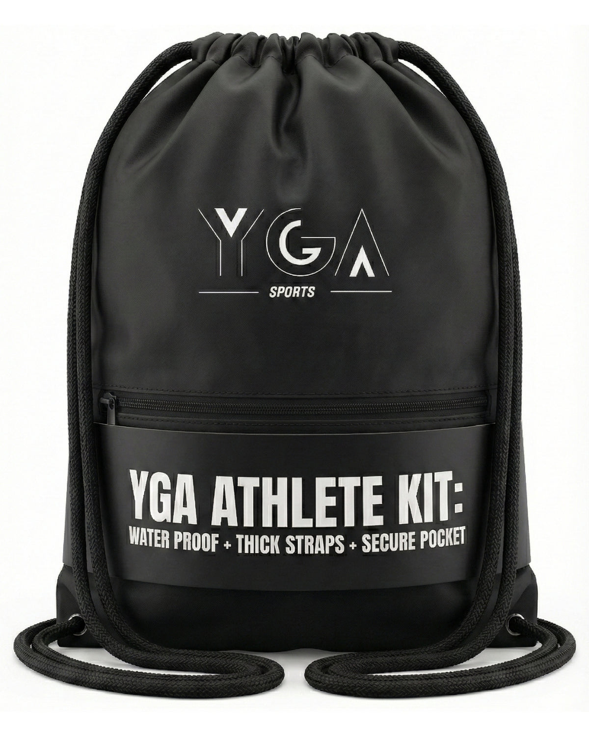 YGA Pro Sports Gear: Drawstring Bag, Arm Sleeves, and Wristbands