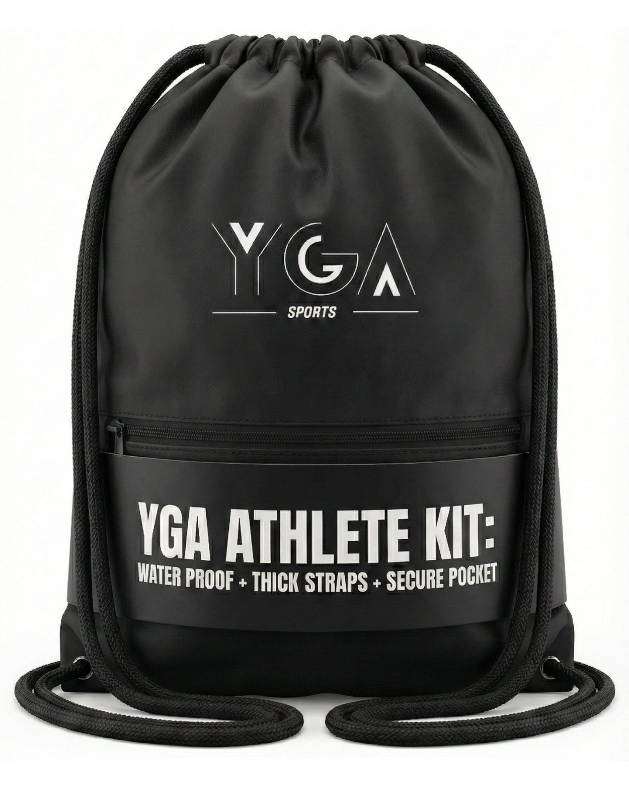 YGA Pro Sports Gear: Drawstring Bag, Arm Sleeves, and Wristbands