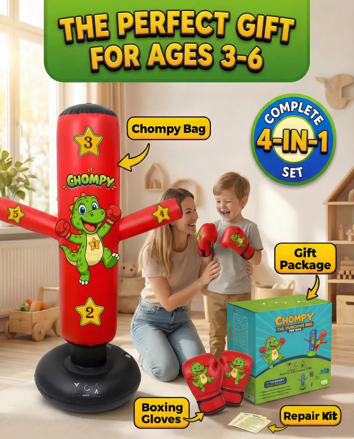 Everything in the Chompy set