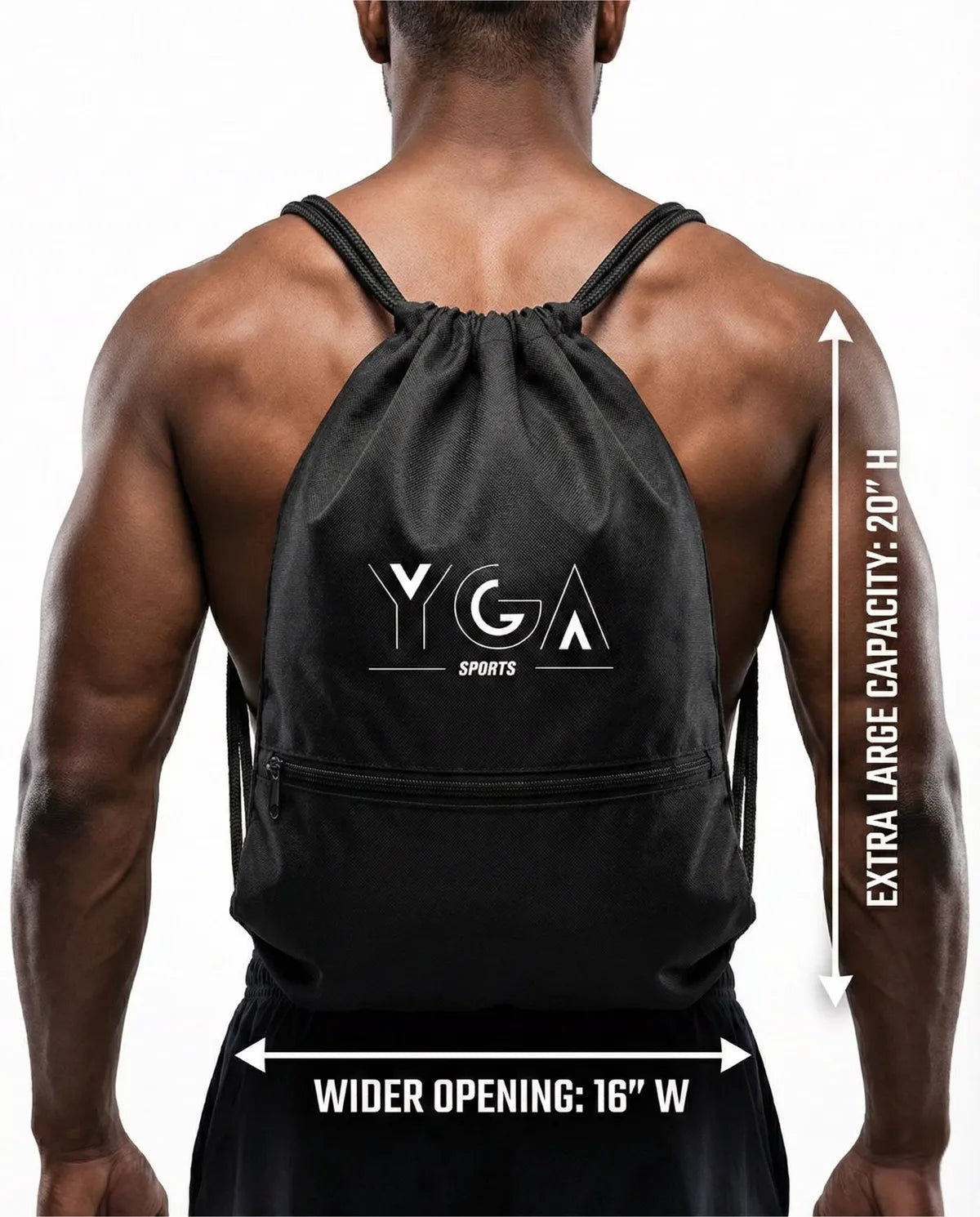 YGA Pro Sports Gear: Drawstring Bag, Arm Sleeves, and Wristbands - photo 5